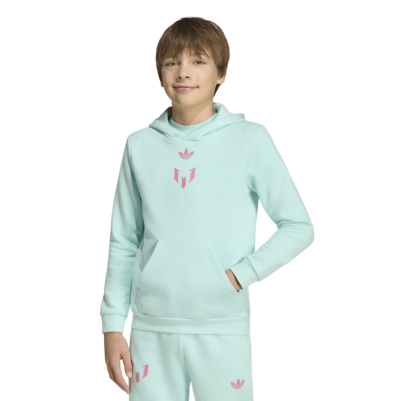 adidas Messi Soccer Hoodie - Boys' Grade School