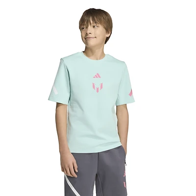 adidas Messi Z.N.E. Soccer T-Shirt - Boys' Grade School