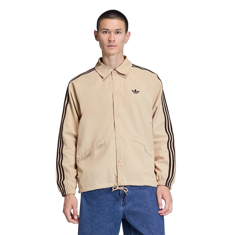 adidas Originals 3-Stripes Coach Jacket - Men's