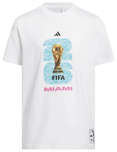 adidas FIFA World Cup 26 Host City Miami Tee - Boys' Grade School