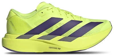 adidas Boys adiZero Evo SL - Boys' Grade School Running Shoes Yellow/Purple