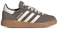 adidas Girls Originals Handball Spezial - Girls' Preschool Shoes Off White/Gum/Earth Strata