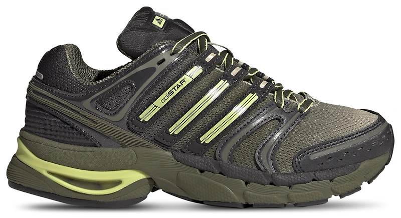 adidas Boys Adistar Control 5 - Boys' Grade School Shoes Stone Khaki/Semi Frozen Yellow/Olive Strata