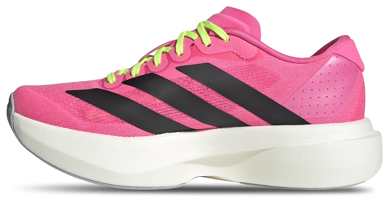 adidas Girls adiZero Evo SL - Girls' Grade School Running Shoes White/Black/Pink