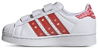 adidas Boys Originals x Disney Superstar II Led Lights - Boys' Preschool Shoes Core Black/Bright Red