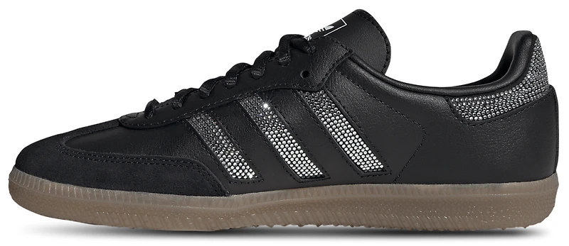 adidas Girls Originals Samba OG - Girls' Grade School Shoes Core Black/Silver/Core Black
