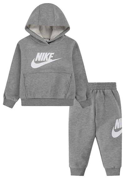 Nike Boys NSW Club Fleece Set - Boys' Preschool Dark Grey Heather/Grey