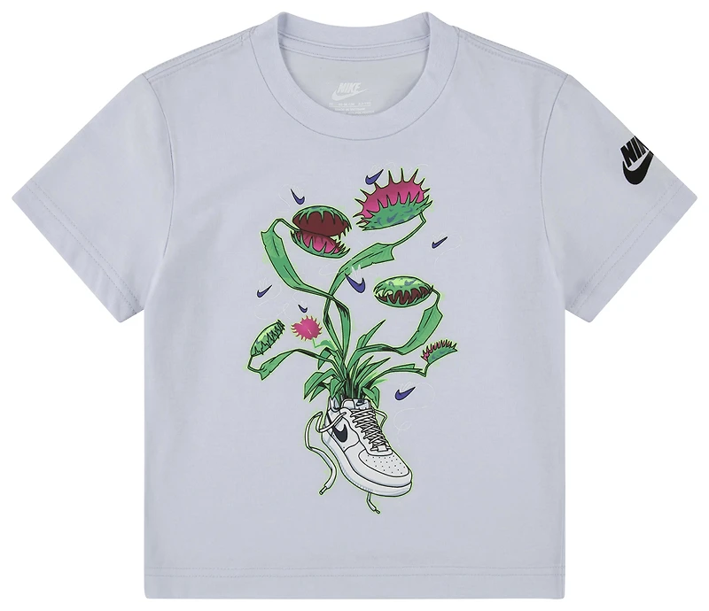 Nike Boys Graphic T-Shirt - Boys' Toddler Grey/Grey