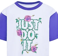 Nike Girls Boxy Short Sleeve Dress - Girls' Preschool Grey/Grey