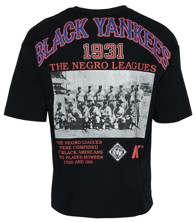BY KIY Black Yankees NLBM T-Shirt - Men's