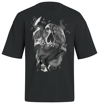 adidas Smoking  Skull Graphic T-Shirt - Men's
