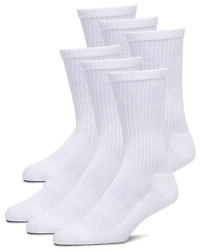 LCKR 6 Pack Basic Crew Socks - Youth