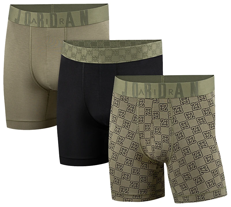 Jordan Monogram 23 3 Pack Boxer Briefs - Men's