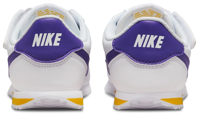 Nike Boys Cortez EasyOn - Boys' Preschool Shoes White/Purple