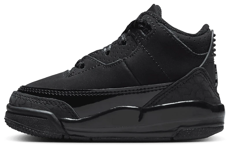 Jordan Girls Retro 3 - Girls' Toddler Shoes Black/Black