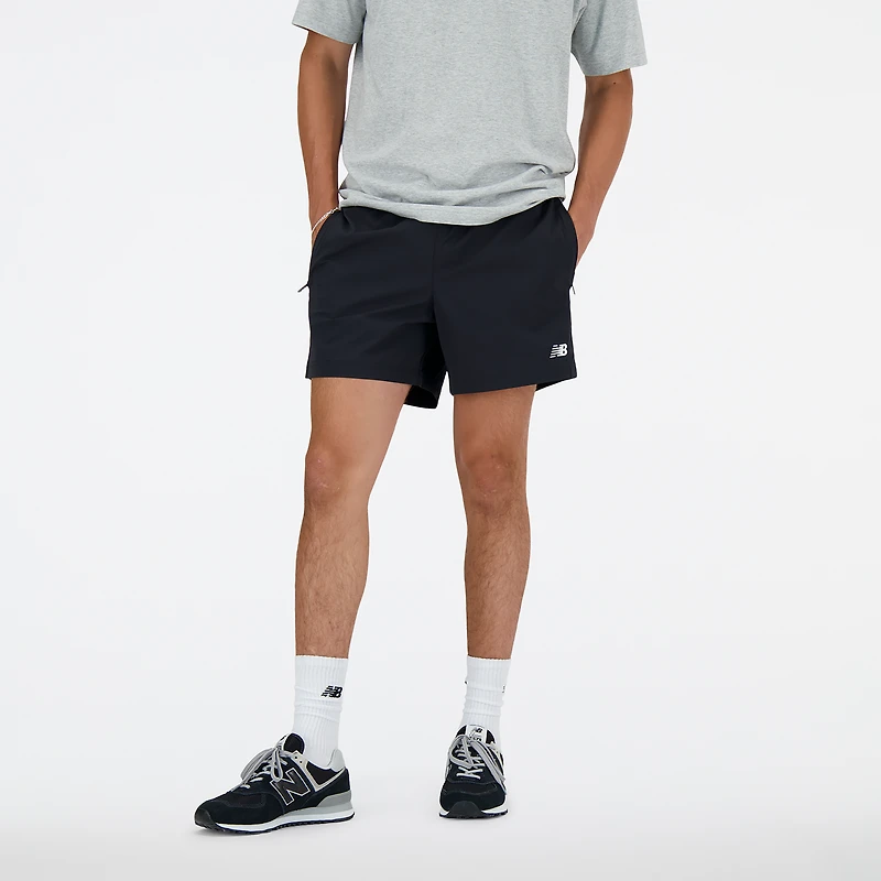 New Balance Athletics Stretch Woven 5" Shorts - Men's