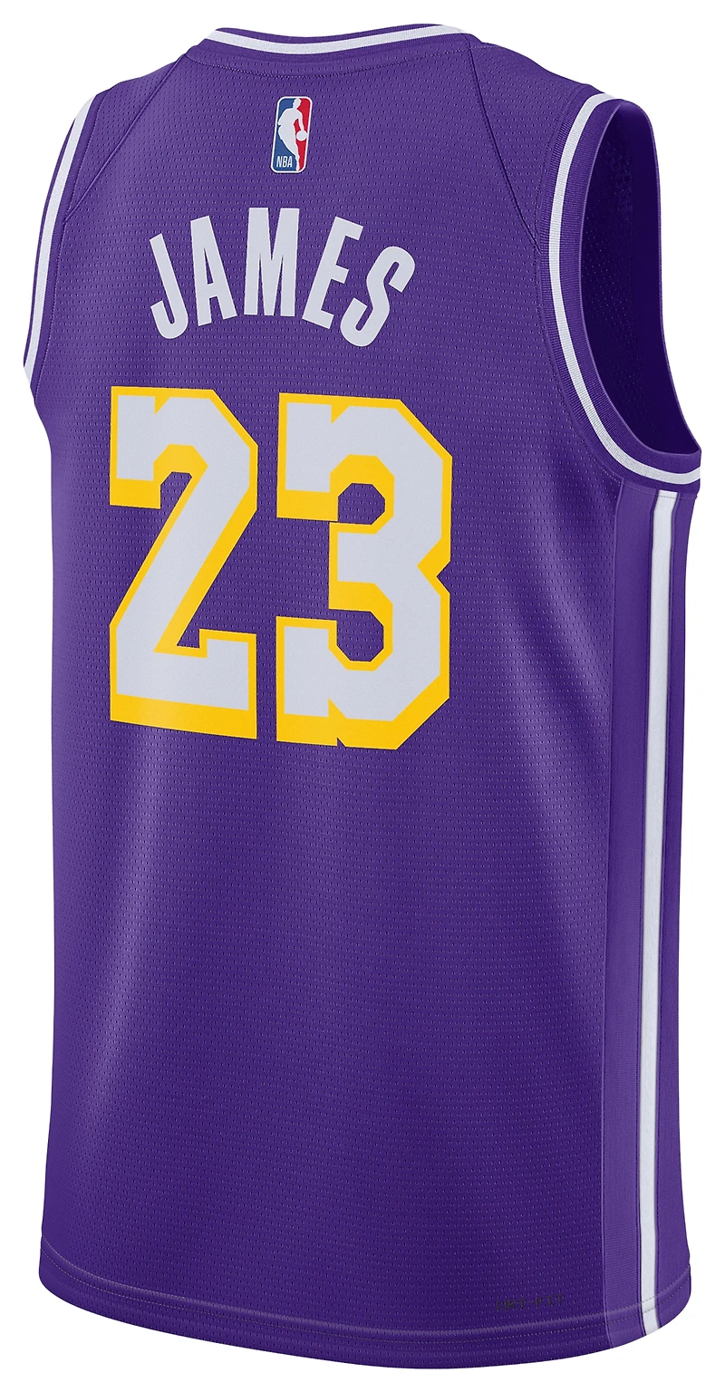Nike Lakers Dri-FIT STM 25 Swingman Jersey - Men's