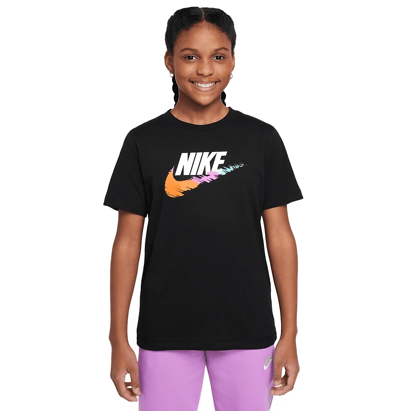 Nike Brandmark 3 Futura T-Shirt - Boys' Grade School