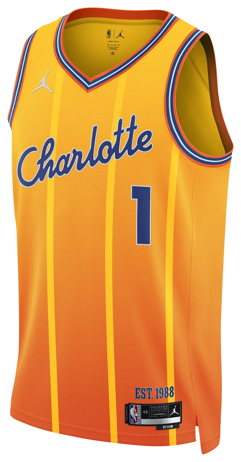 Nike Hornets Dri-FIT Swingman City Edition Jersey - Men's