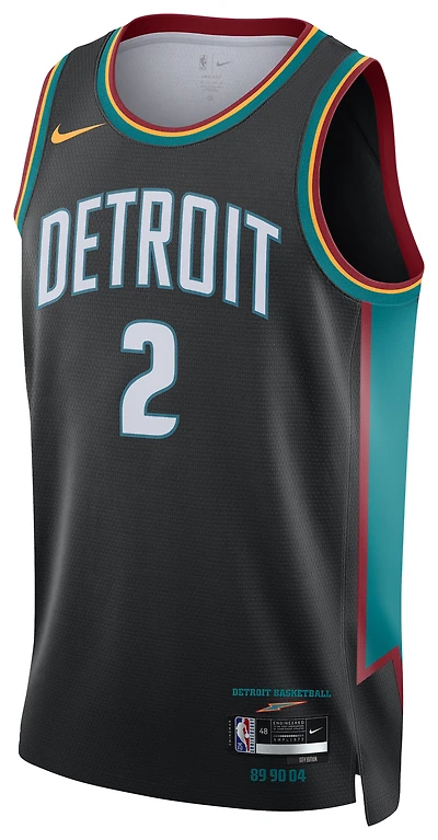 Nike Pistons Dri-FIT Swingman City Edition Jersey - Men's