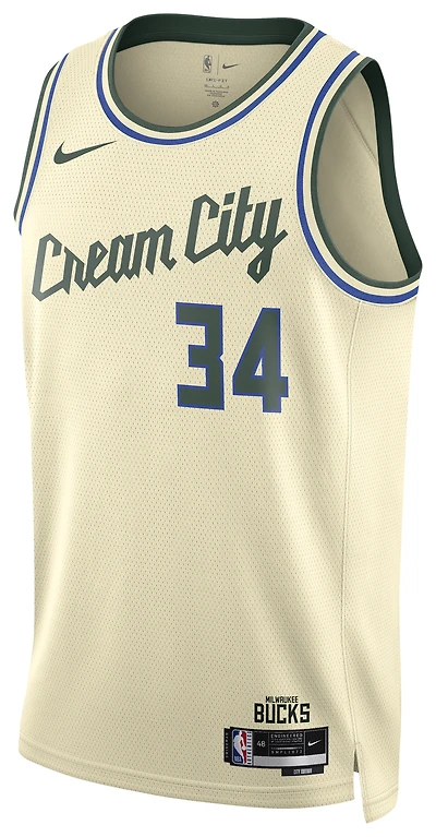 Nike Bucks Dri-FIT Swingman City Edition Jersey - Men's