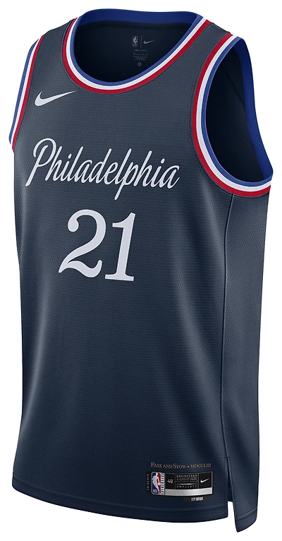 Nike 76ers Dri-FIT Swingman City Edition Jersey - Men's