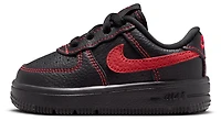 Nike Boys Force 1 Low LV8 3 Lace - Boys' Toddler Shoes Black/Black/Univ Red