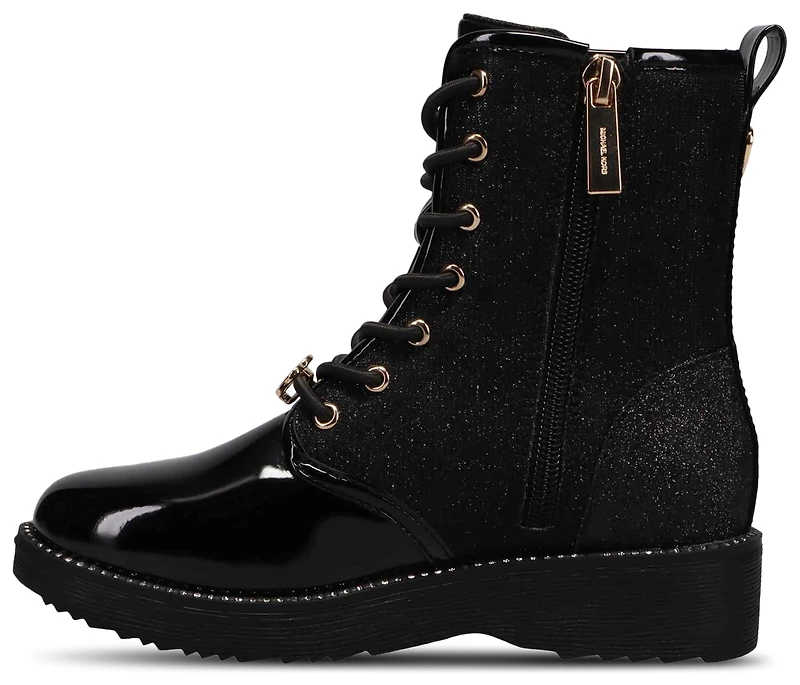 Michael Kors Girls Haskell Heart - Girls' Grade School Shoes Black/Glitter