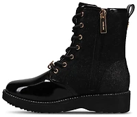 Michael Kors Girls Haskell Heart - Girls' Grade School Shoes Black/Glitter