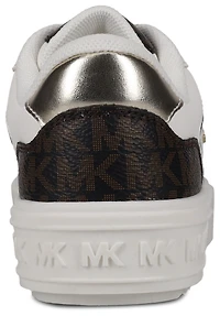 Michael Kors Girls Michael Kors Emmet Rumi - Girls' Preschool Shoes Brown Monogram/White Size 13.0