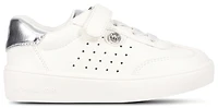 Michael Kors Girls Michael Kors Jem Scotty - Girls' Toddler Shoes White Nappa/Silver Metallic Size 05.0