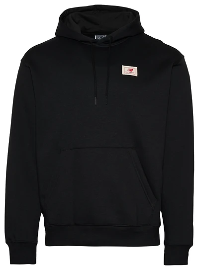 New Balance Essential Woven Label Pullover Hoodie - Men's