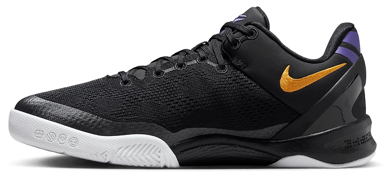 Nike Boys Kobe VIII - Boys' Grade School Shoes Black/Gold/Purple