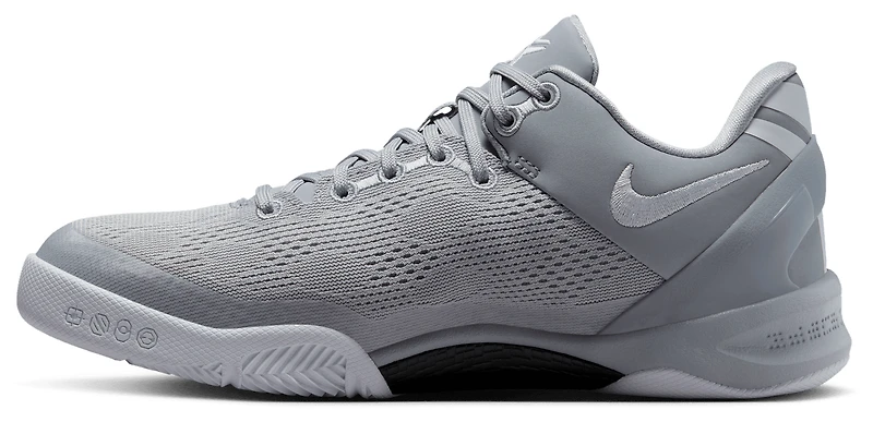 Nike Boys Kobe VIII - Boys' Grade School Shoes Grey/White