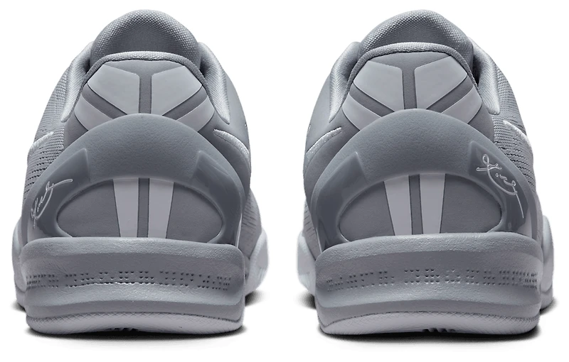 Nike Boys Kobe VIII - Boys' Grade School Shoes Grey/White