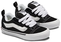 Vans Boys Knu Skool - Boys' Preschool Shoes Black/True White