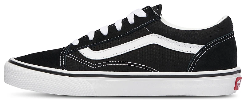 Vans Boys Old Skool - Boys' Grade School Shoes White/Black