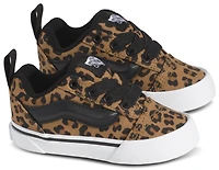 Vans Girls Knu Skool Leopard - Girls' Toddler Shoes Brown/Black