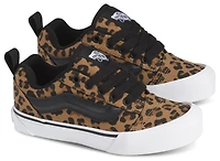 Vans Girls Knu Skool Leopard - Girls' Grade School Shoes Brown/Black