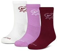 Nike Valentine's Day Crew Socks 3 Pack - Girls' Preschool