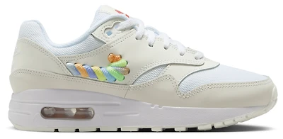 Nike Boys Nike Air Max 1 SE - Boys' Grade School Shoes White/Metallic Size 06.5