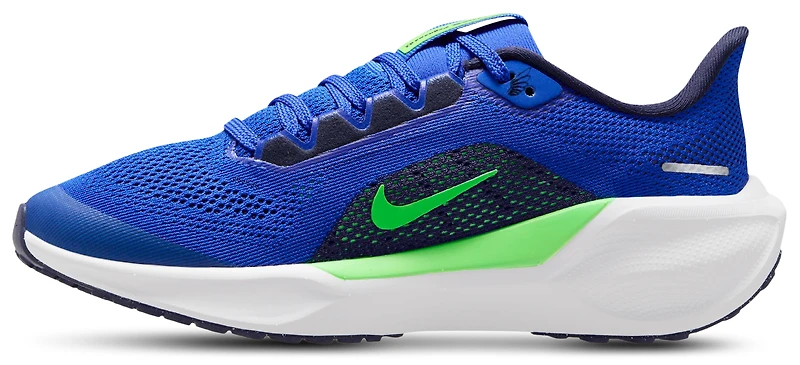 Nike Boys Air Zoom Pegasus 41 - Boys' Grade School Running Shoes Racer Blue/Green Strike