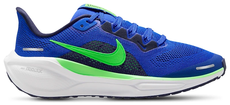 Nike Boys Air Zoom Pegasus 41 - Boys' Grade School Running Shoes Racer Blue/Green Strike