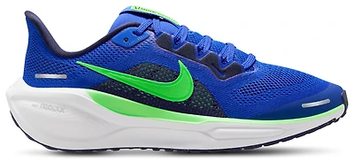 Nike Boys Air Zoom Pegasus 41 - Boys' Grade School Running Shoes Racer Blue/Green Strike