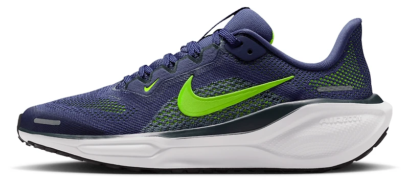 Nike Boys Air Zoom Pegasus 41 - Boys' Grade School Running Shoes Sanded Purple/Volt/Seaweed