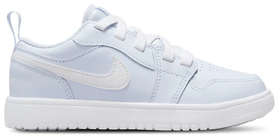 Jordan Girls Jordan Air Jordan 1 Low Alt Fund - Girls' Preschool Shoes Blue/White Size 11.0