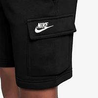 Nike NSW Club Fleece Cargo Shorts - Boys' Grade School