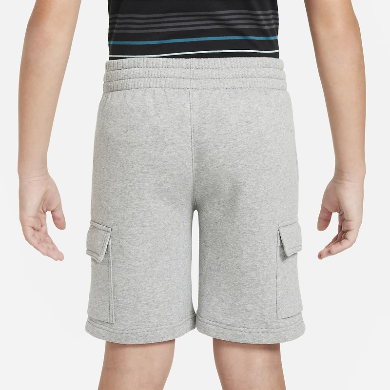 Nike NSW Club Fleece Cargo Shorts - Boys' Grade School
