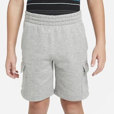 Nike NSW Club Fleece Cargo Shorts - Boys' Grade School