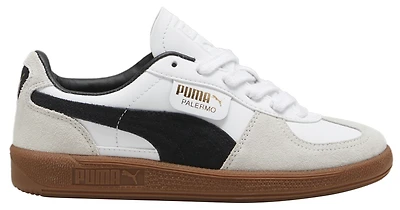 PUMA Boys PUMA Palermo - Boys' Grade School Shoes White/Black Size 07.0